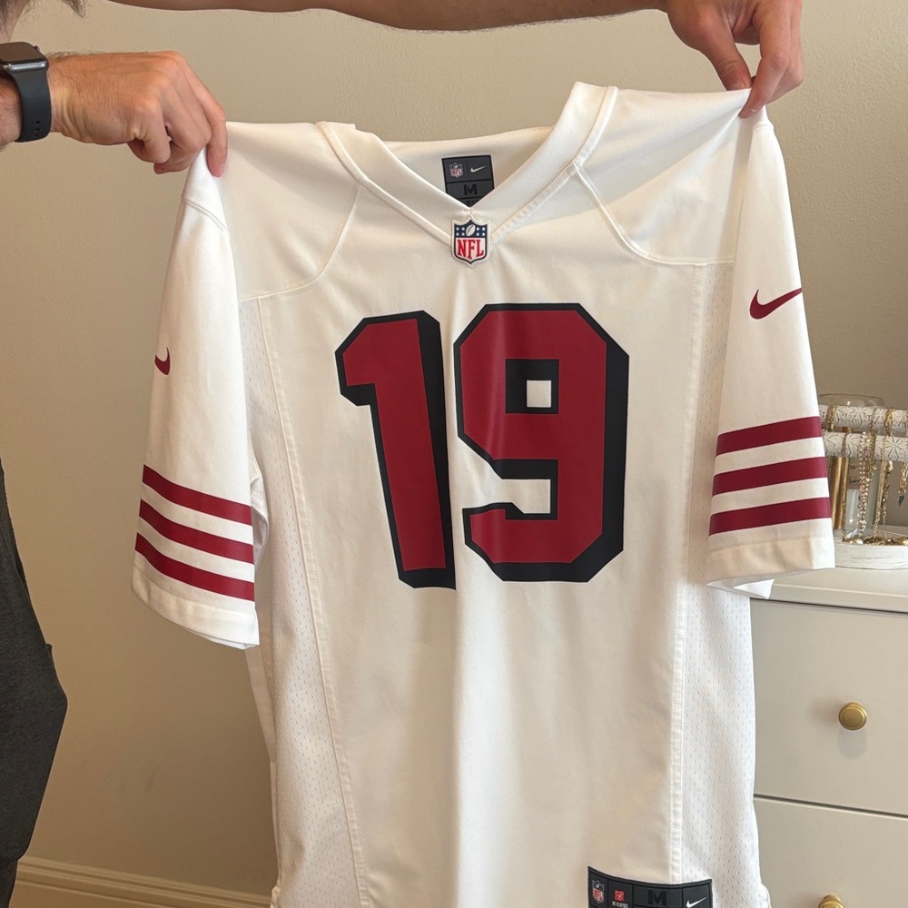 49ers Nike White Deebo Samuel Jersey